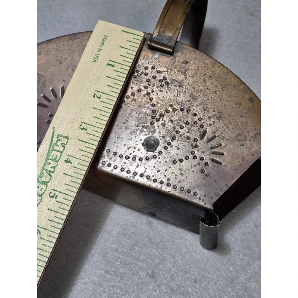 Solid Copper Vintage Napkin Holder Pfaltzgraff Village U.S.A.